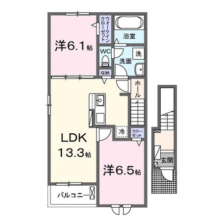 ガーデニア請西の物件間取画像